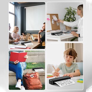 Portable A4 Printer Bluetooth Inkless Thermal Printer