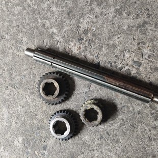 沈阳机床CA6140 7082 CA6150车床配件进给箱拨叉齿轮花键轴7018