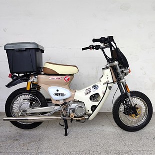 适用嘉陵CoCo后备箱后置物箱 大容量尾箱 幼兽CUB无损直上外卖箱