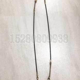 背锁线 车门定位锁拉线 新源远山6575W89机械胶轮式 挖掘机配件