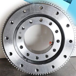 外齿回转支承现货回旋机械臂支撑工业转盘轴承齿轮旋转底座挖掘