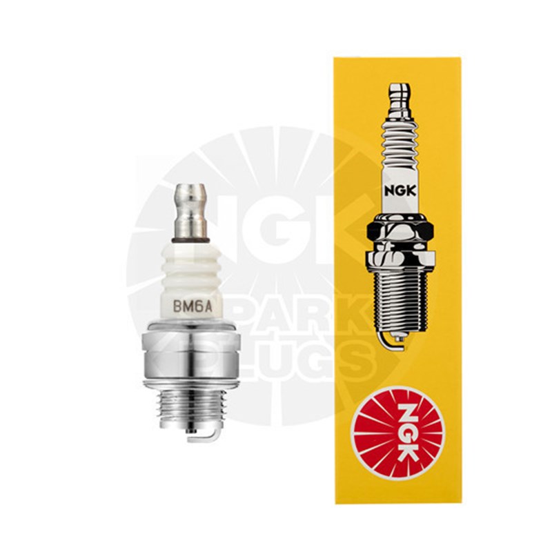 油锯割草机c绿篱机采茶机打草机割灌机二冲程火花塞BM6A通用L7T