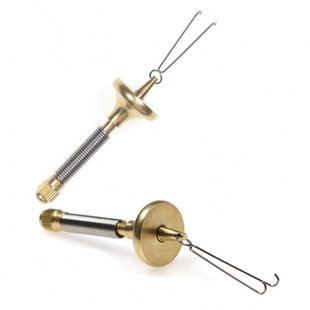 进口飞蝇绑制工具 黄铜绞线器 中短柄纺线器 飞钓鱼钩制作工具