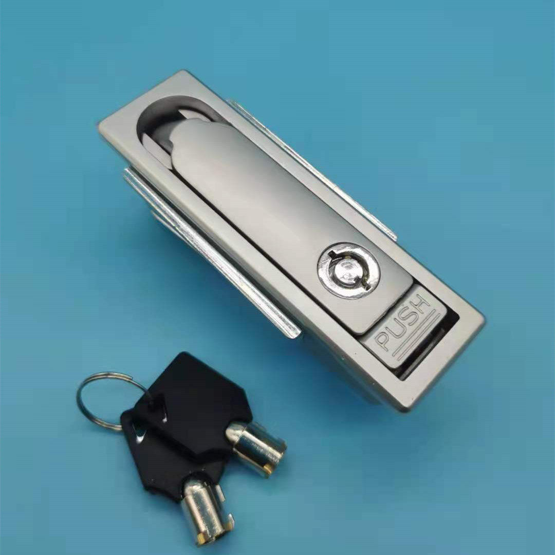 供应MS713弹子锁芯 开关柜锁 机柜门锁 平面锁 机箱门锁厂家批发