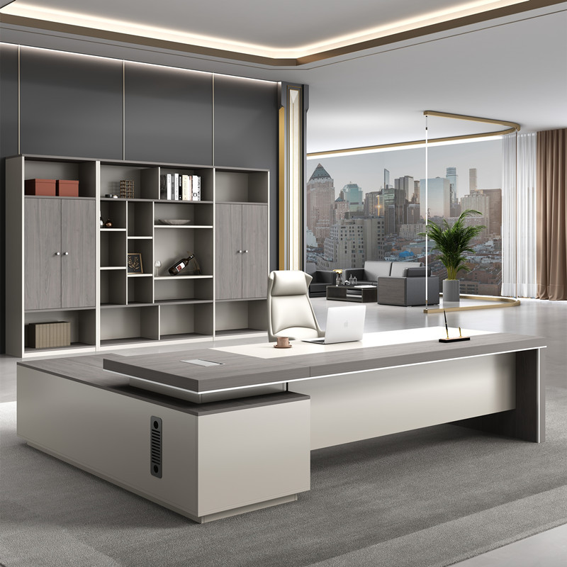 老板桌办公桌经理主管办公室家具总裁桌子大班台桌椅组合电脑桌