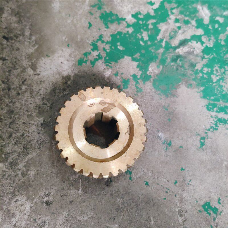 武汉汉口机床厂CS6150A /C6150H车床配件铜蜗轮Z30内孔花键6-32*7