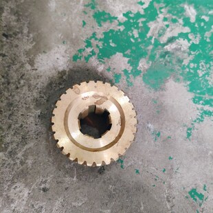 武汉汉口机床厂CS6150A C6150H车床配件铜蜗轮Z30内孔花键6