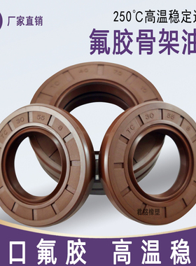 氟胶氟橡胶TC骨架油封199*219*10进口油封大全尺寸耐高温