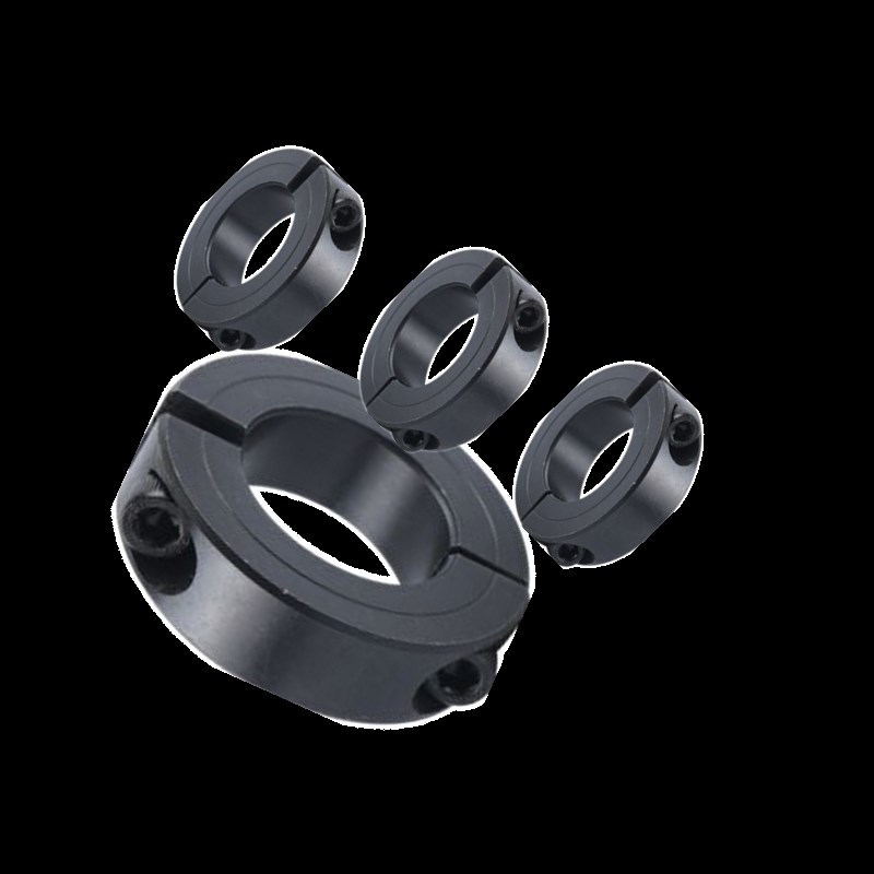 光轴分离型固定环S45C钢制PSCSP/PFAP止推环双开口型联轴器精铸