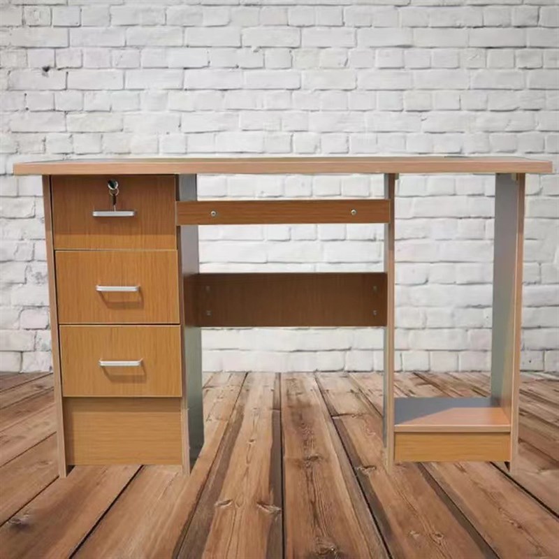 职员办公桌电脑桌1.4米单人办公室桌椅组合教室桌财务1.2米主管桌