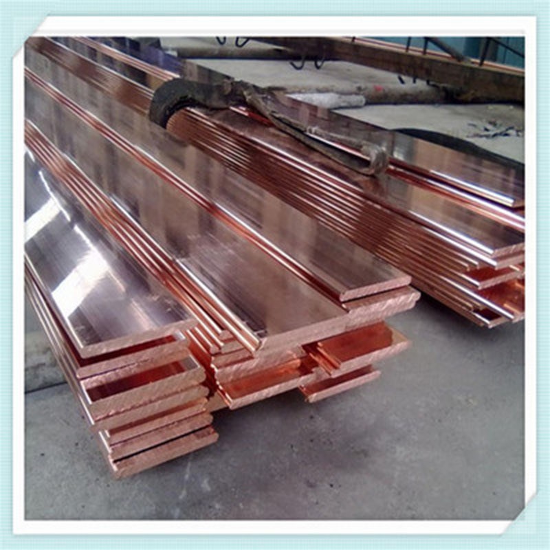 T2T3紫铜排紫铜板 镀锡镀镍铜排 TMY母线排 加工打孔折