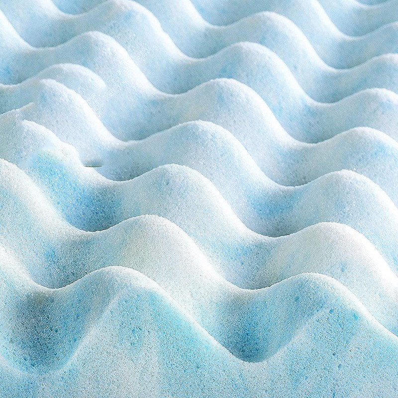 厂家按摩榻榻米薄垫波浪鸡蛋棉家用高回弹高密度重体海绵床垫