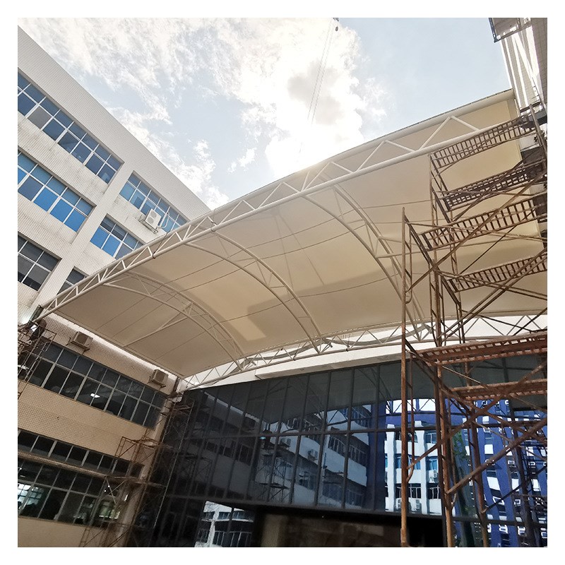 公园园林广场膜结构景区张拉膜景观篷休息休闲遮阳雨棚全国安装