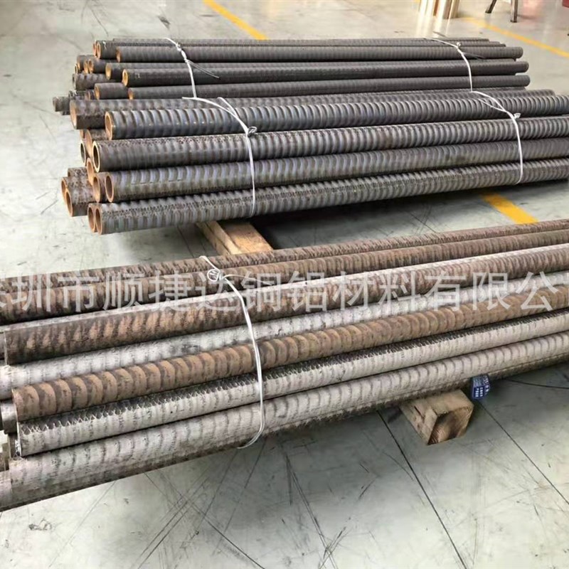 阀门零部件加工锡青铜管QSN555国标黑皮锡青铜管青铜棒可打光谱仪