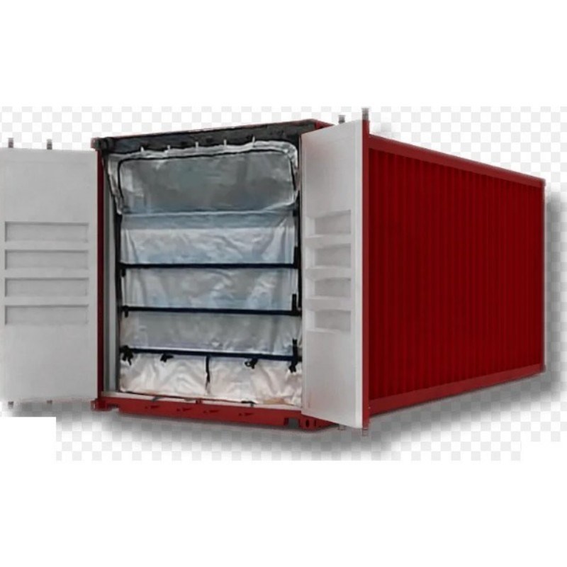 厂家供应海包干粉袋聚乙烯集装箱内衬袋防漏无缝纫型