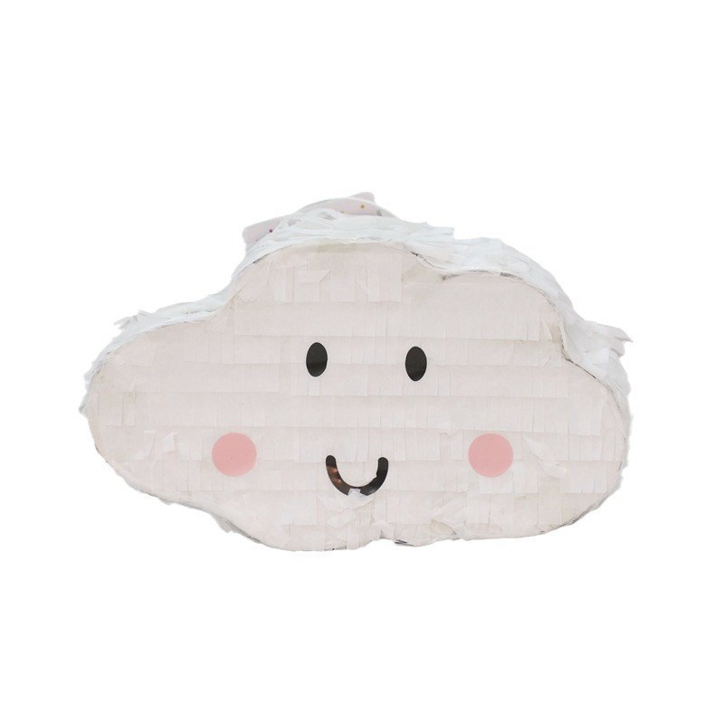 工厂直供皮纳塔游戏聚会装饰白云道具派对拉花数字派福皮纳塔定制