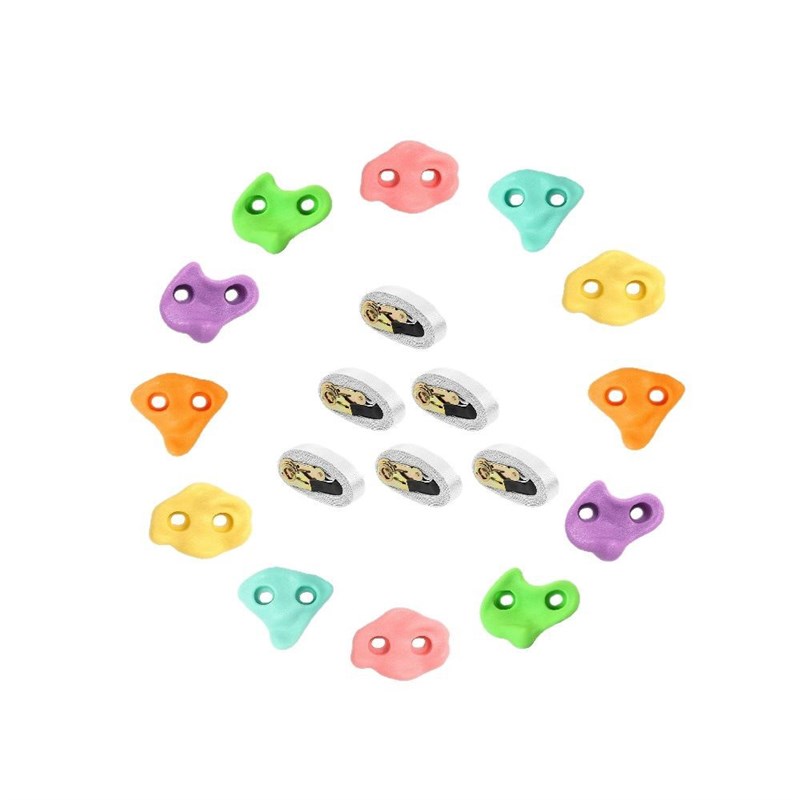 攀岩石儿童攀岩绳攀岩架成人攀爬支架岩点攀爬抓手攀岩墙配件