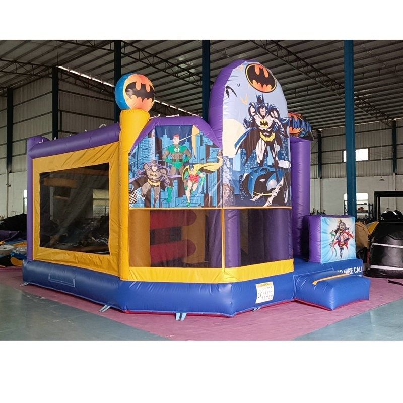 充气城堡滑梯户外亲子家庭游乐场商场小型淘气堡儿童蹦床设备厂家