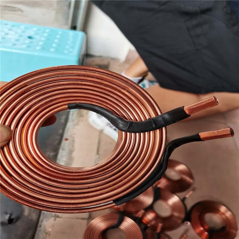 加工电炉螺旋紫铜盘管T2紫铜管 蚊香盘管 定做各种弯管