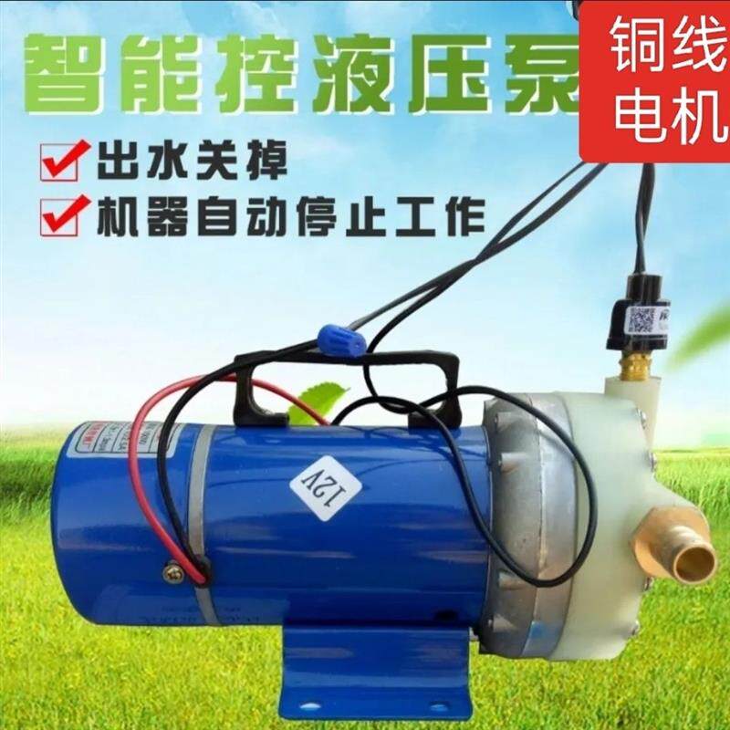 农用12V24V48V60V72V直流高压打药机滴灌施肥器果园高压水泵喷雾
