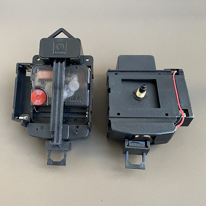 挂钟机芯摇摆钟表左右摆短石英钟配件全带指针静音钟摆表芯