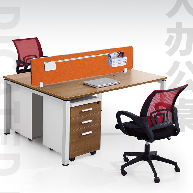 办公桌隔板网格布艺屏风隔断挡板桌面隔断板办公五金配件屏风夹