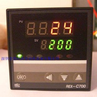 继电器输出两路报警 数显温控仪 全新RKC C700全智能温控表温控器