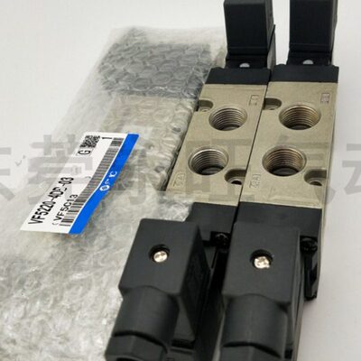 先导式五通电磁阀VF5120-4D/5D/DZ/DB/DZE/DZB/-02/-03全新单体式