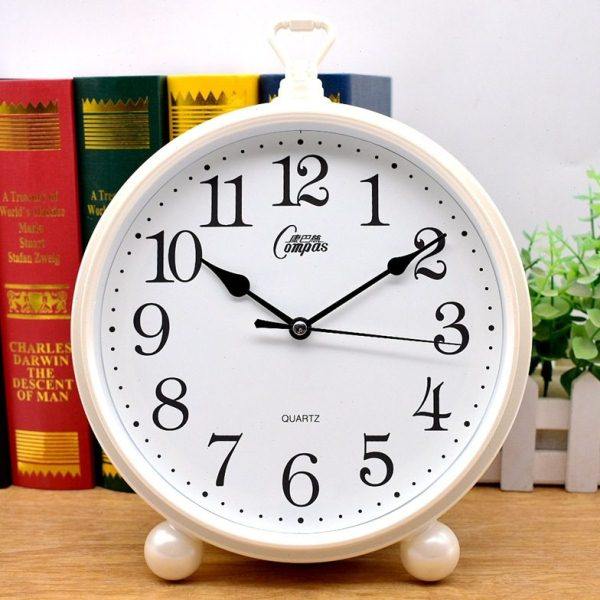 座钟客厅卧室摆放家用大字座钟台式带闹钟创意北欧时尚风格,家居饰品,台钟/闹钟,淘宝优惠券,粉丝福利购,淘宝优惠卷