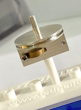 扫描电镜带夹具样品台SEM电镜钉形黄铜FEI电镜FIB夹子台子25mm