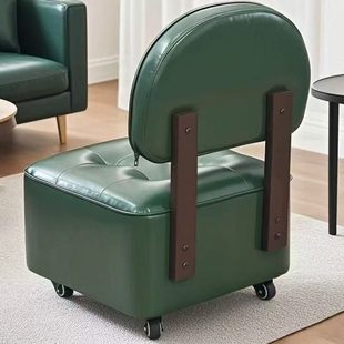 懒人滑滑椅滑滑凳小凳子2025新款趣味坐凳美缝坐凳干活移动凳实木