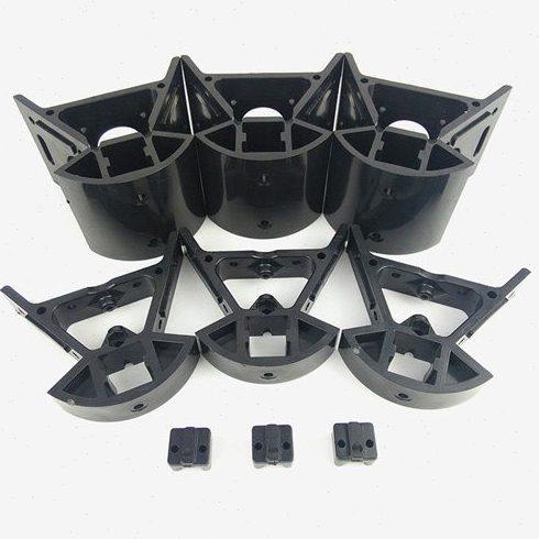 3d打印机角件三角洲角件三角洲铝材连接件注塑角件