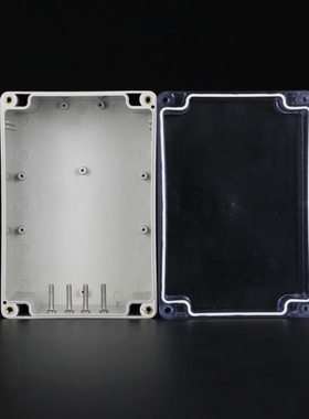 160*110*90mm透明盖塑料防水盒 工控盒 端子分线盒 仪器盒子