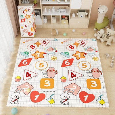 折叠款儿童爬爬垫加厚无味婴儿家用卧室宝宝爬行垫子泡沫地垫