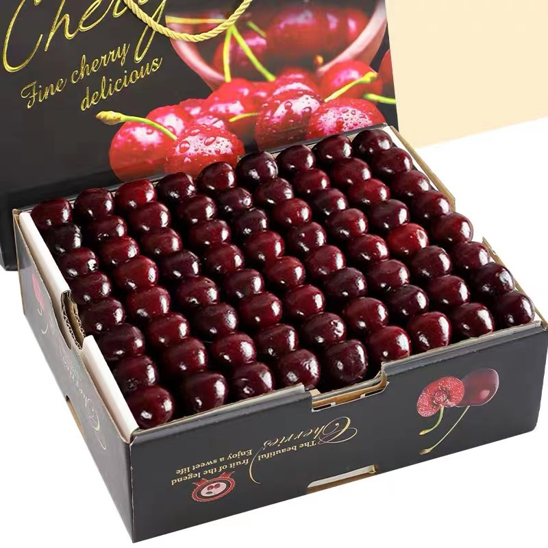 智利车厘子新鲜水果当季进口黑车樱桃脆甜多汁礼盒送礼整箱包邮