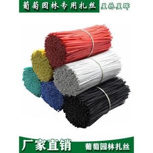 葡萄扎丝绑丝绑猕猴桃番茄小树苗园林扎丝包塑铁丝组合系列