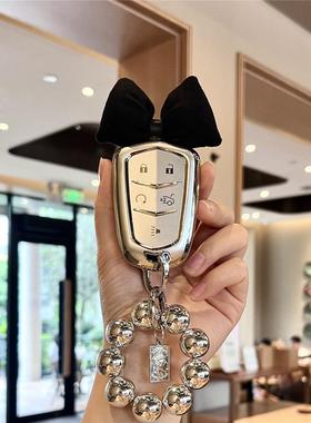 适用凯迪拉克钥匙套xtctxtxtctct女xts男傲歌IQ锐歌