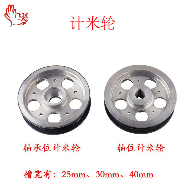 计米轮电线电缆计米器计米轮喷瓷导轮押出挤出机设备包胶压轮