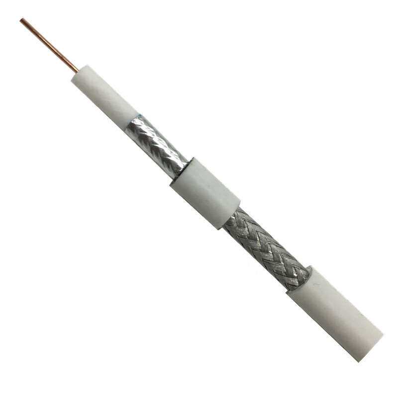 RG58同轴线50欧姆安防监控射频线96编屏蔽多芯导体视频信号线