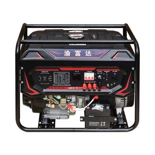 汽油发电机微型3KW5KW6KW8千瓦纯铜家用小型发电机工地220V三相