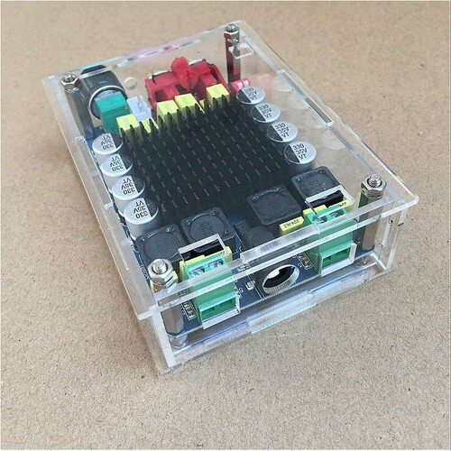 TDA7498功放板 2X100W大功率数字 电脑功放 双声道立体声配外壳