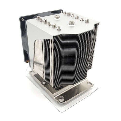 适用LGA3647长方形4U散热器6热管主动CPU金钱豹台式主机风扇
