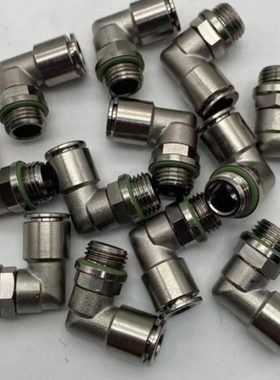 FESTO镀镍黄铜全金属快插接头NPQH-L-G14-Q8/6-P10 578284 578283