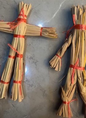 民间手工艺品编制稻草 纯手工编制 款式随机发R 需要指定联系客服