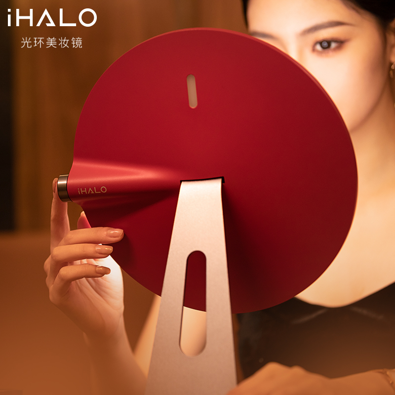 带灯化妆镜桌面美妆镜子生日礼物送E女朋友闺蜜实用创意礼品送妈