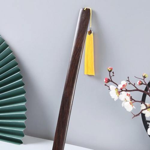 紫光檀戒尺古代老师用教鞭教棍实木中式加厚家用木板教育学生sp板