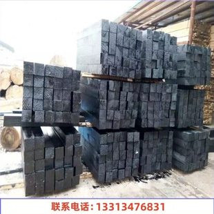 落叶枕木 设备垫木 樟子松防腐枕木浸油枕木落叶松木方规格可定制