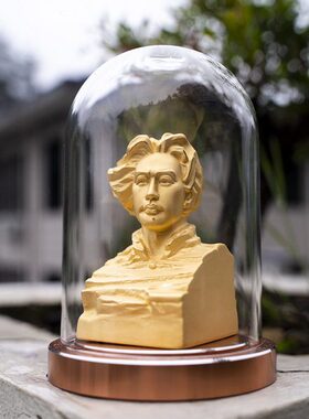 车载汽车装饰摆件伟人青年橘子洲头雕塑像内饰出入平安家居供奉