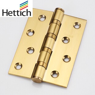 海蒂诗合页五金折叠不锈钢平开合页加厚重型木门房门铰链4寸5寸