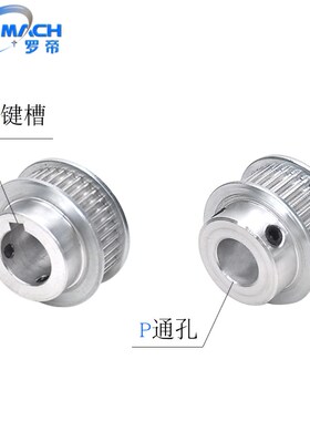 同步轮3M35齿 3M35T 槽宽11 BF型 凸台阶同步皮带轮 内孔6-17mm